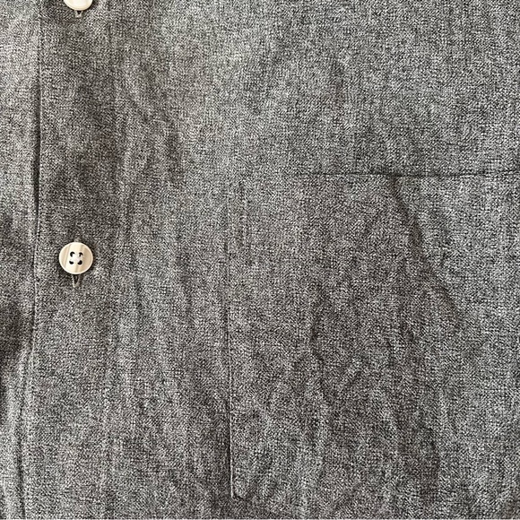 Bonobos Midweight Soft Long Sleeve Button Down Shirt - Men’s Large Long - Gray - Picture 2 of 5
